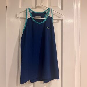 Lacoste Women's Navy Blue Tank Top